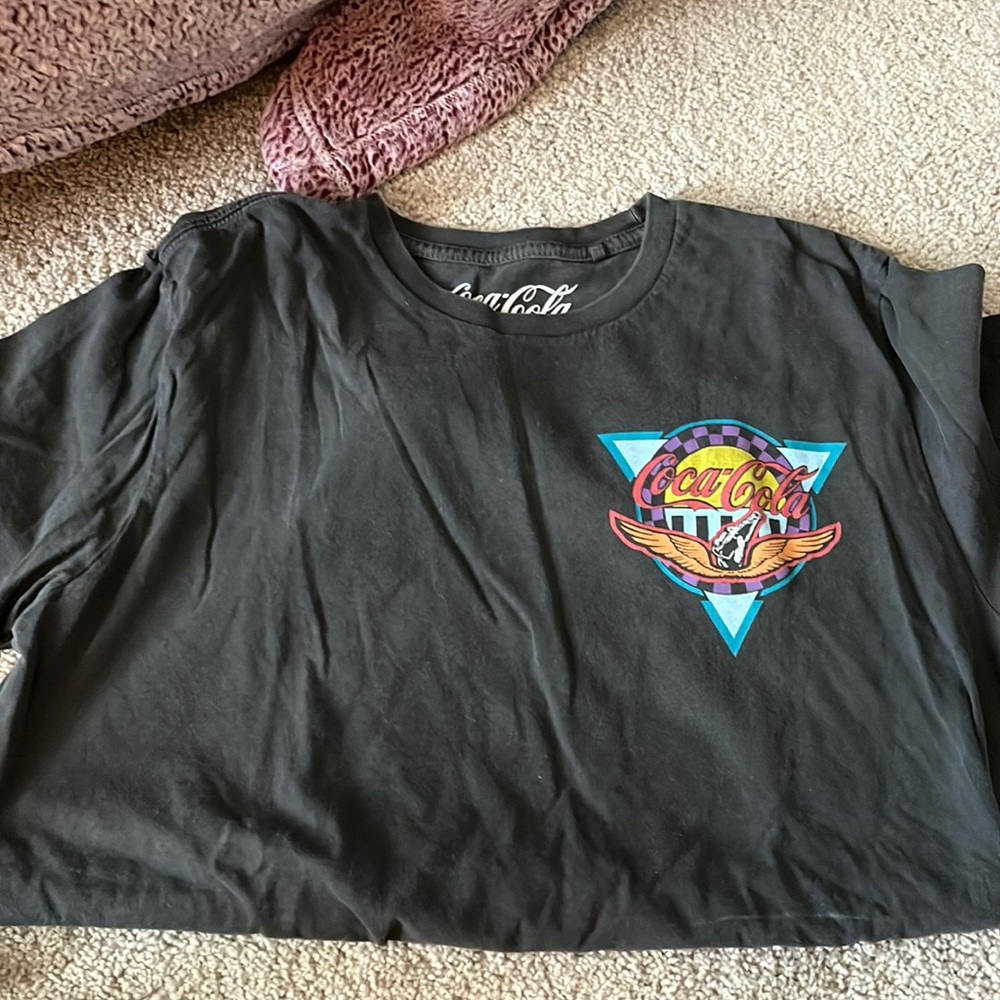 Lucky brand coca-cola t shirt